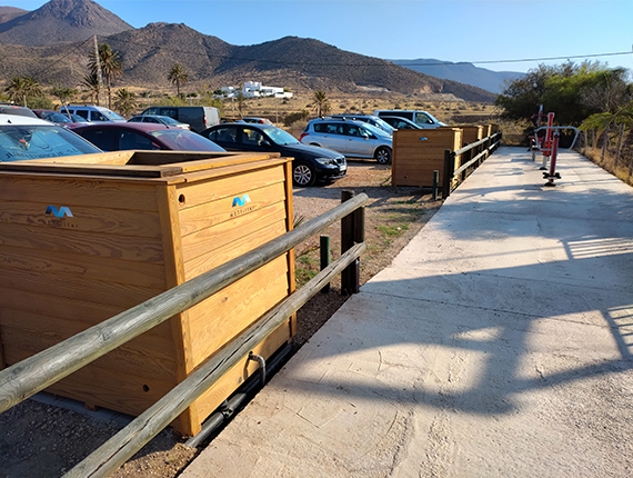 Camping los Escullos, un camping ecológico en pleno Parque Natural Cabo de Gata-Níjar