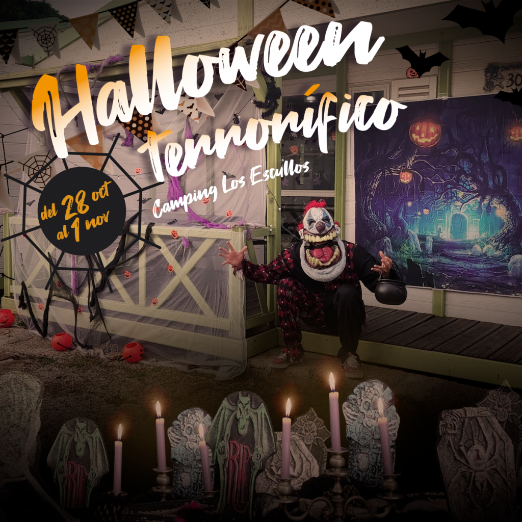 Vive las noches más terroríficas del año en Camping Los Escullos - Halloween 2022