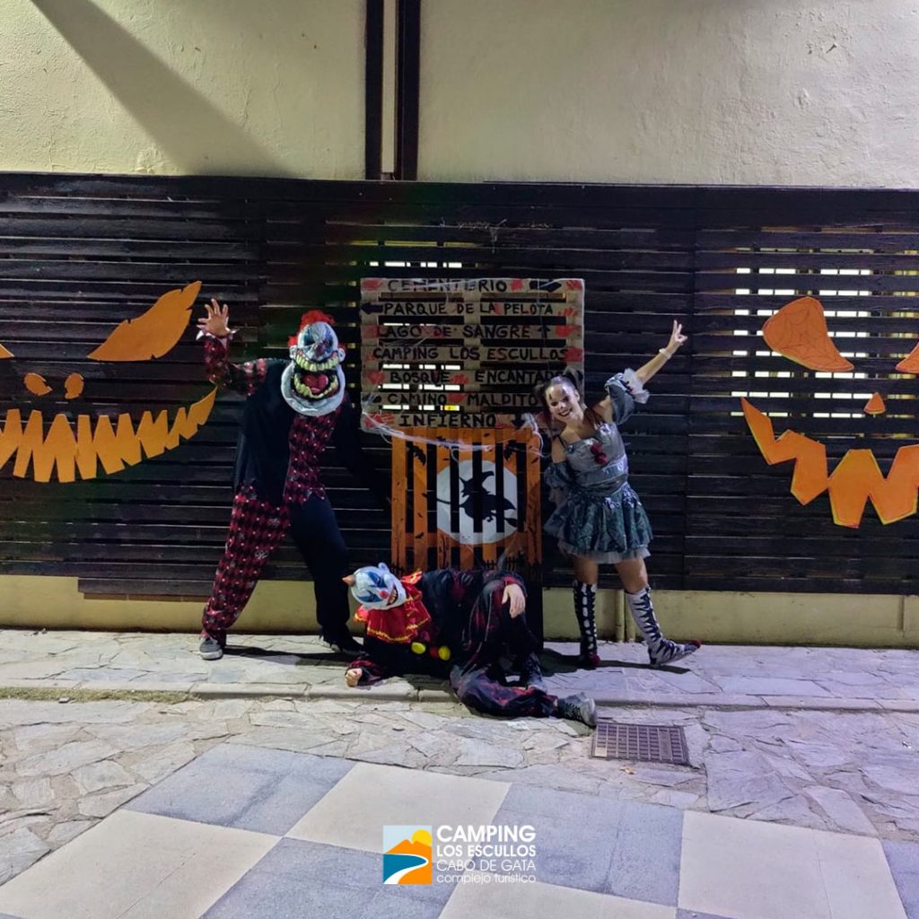 Halloween en el camping
