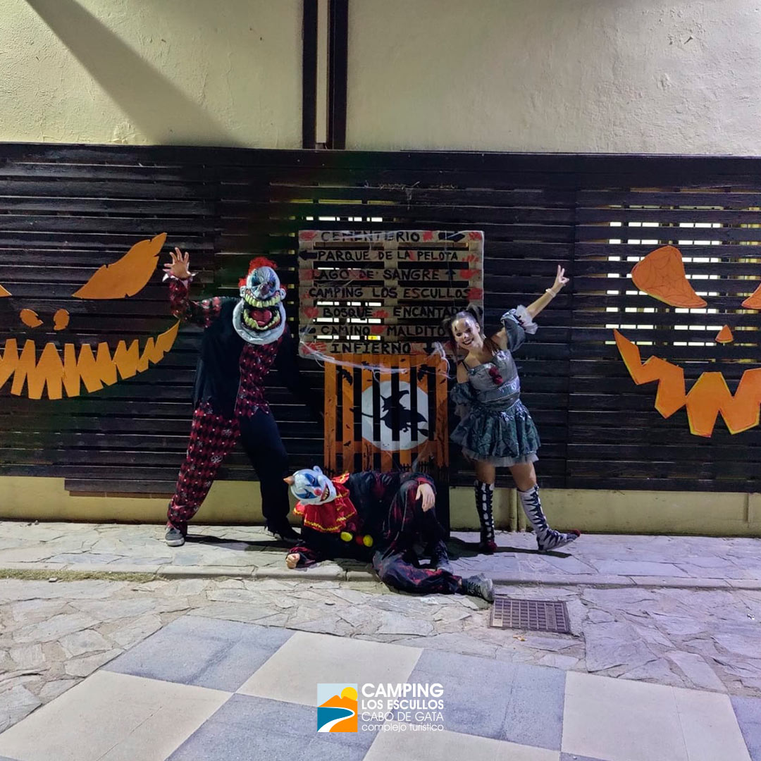 Halloween en el camping