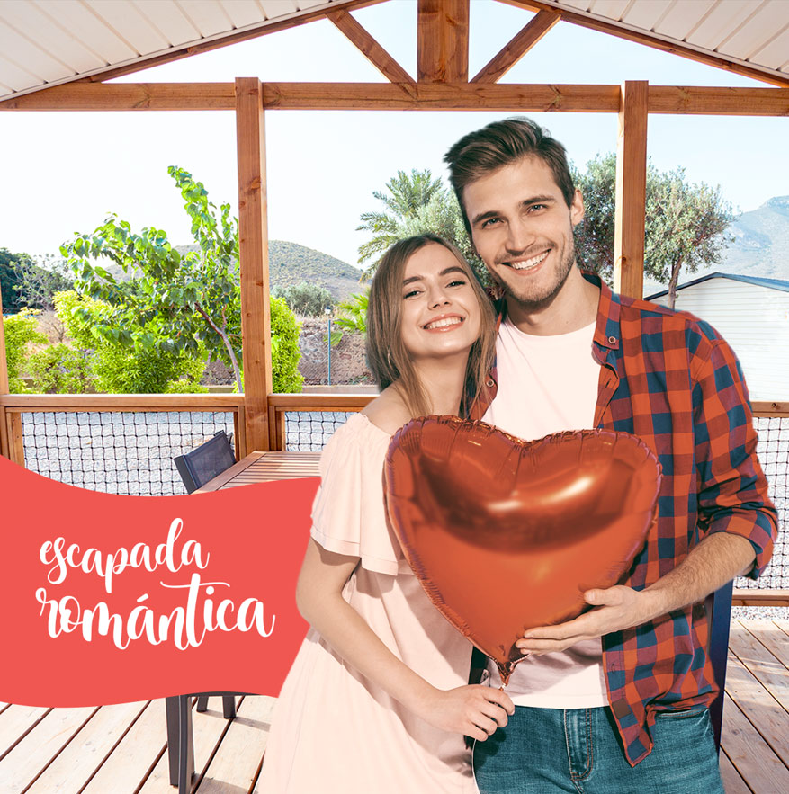 Escapada romántica en el camping