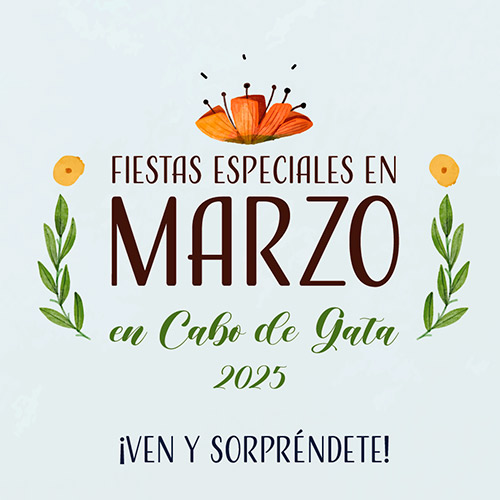 Fiestas especiales Marzo - Camping de los Escullos